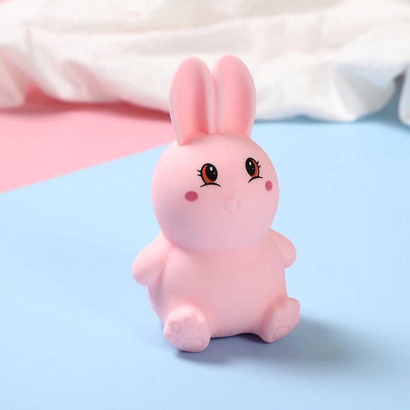 Cute Squishy Rabbit Toy Soft Stress Relief Plastic Animal Toy|Squishy Toys & Stress Relievers