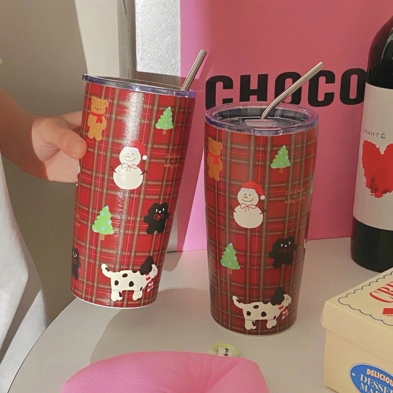 Adorable Animal Stainless Steel Thermos Bottle 304 Quality | Drinkware & Travel Mugs