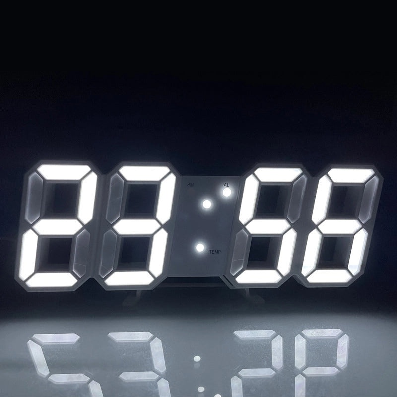 Stylish Rectangle Plastic Alarm Clock for Everyday Use|Home Decor & Clocks