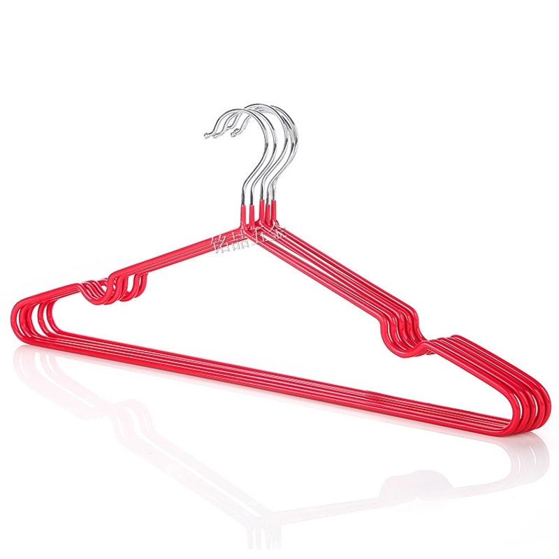 Ming Zhe Non-slip Plastic Clothes Hanger Household Durable Adult Drying Hanger with Nano Groove|Home & Kitchen
