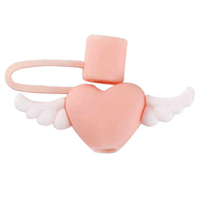 10mm Glass Straw Dust Cover Stainless Steel Cap for Large Diameter Straws Milk Tea Accessories|Drinkware Accessories