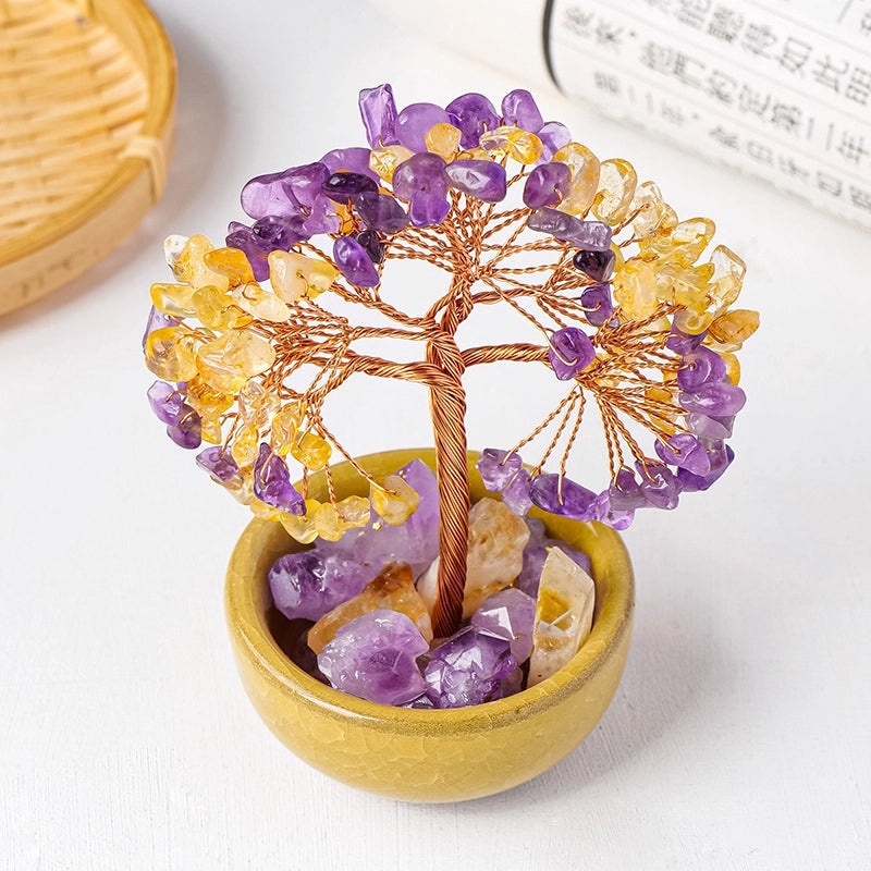 Minimalist Tree Crystal Ornament Decorative Artificial Home Accessories|Home Decor