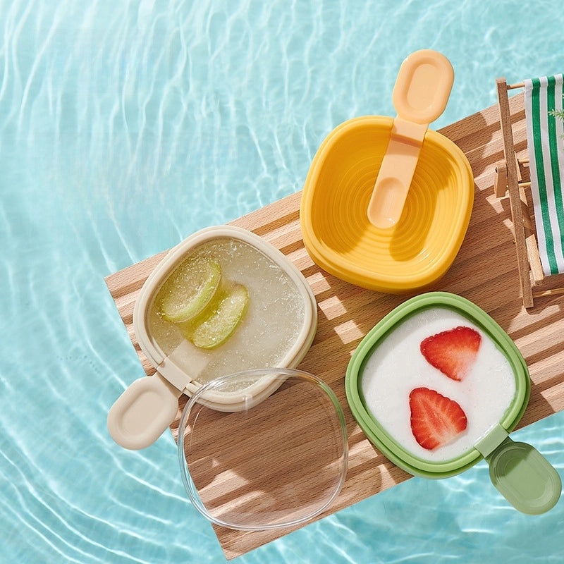 Silicone Ice Cream Popsicle Mold for Homemade Popsicles and Cheese Sticks | Kitchen Gadgets