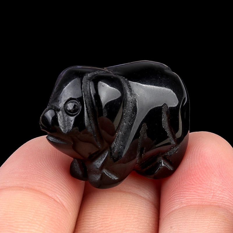 Adorable Animal-Shaped Natural Stone Crystal Decor | Home & Living Decorative Accents