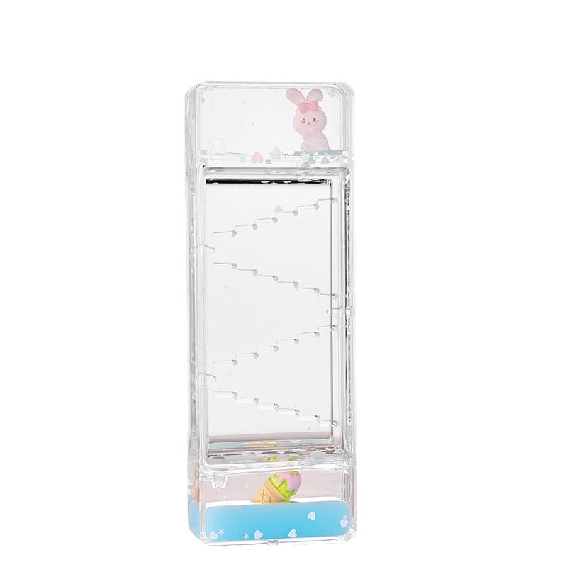 Creative Cartoon Liquid Oil Drop Ornament Transparent Acrylic Pressure Relief Craft|Home Decor Gifts