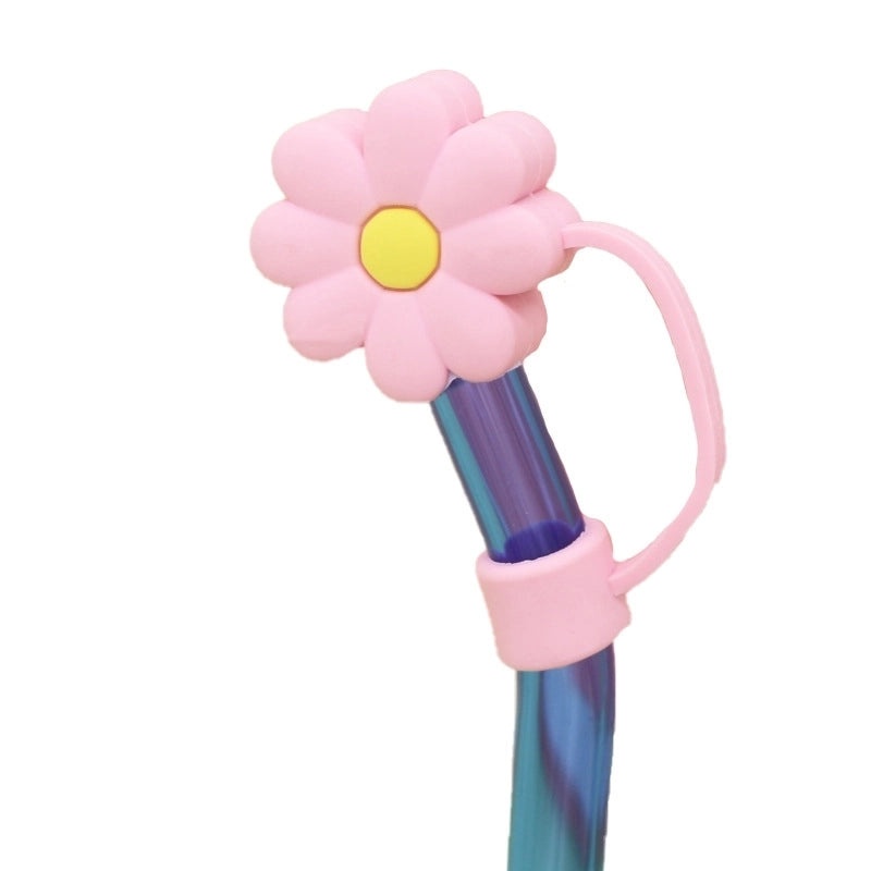 Adorable Floral PVC Drinking Straw|Drinkware & Bar Accessories