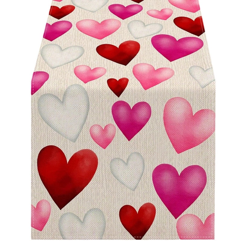 Minimalist Heart Letter Linen Pendant Necklace for Valentine's Day | Jewelry & Accessories