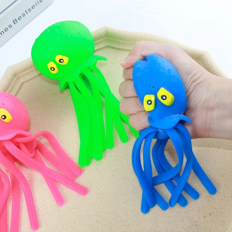 Octopus Water Toy for Kids Bathing Swimming Pool Beach Decompression Musical Marine Animal Fun|Kids Bath & Pool Toys