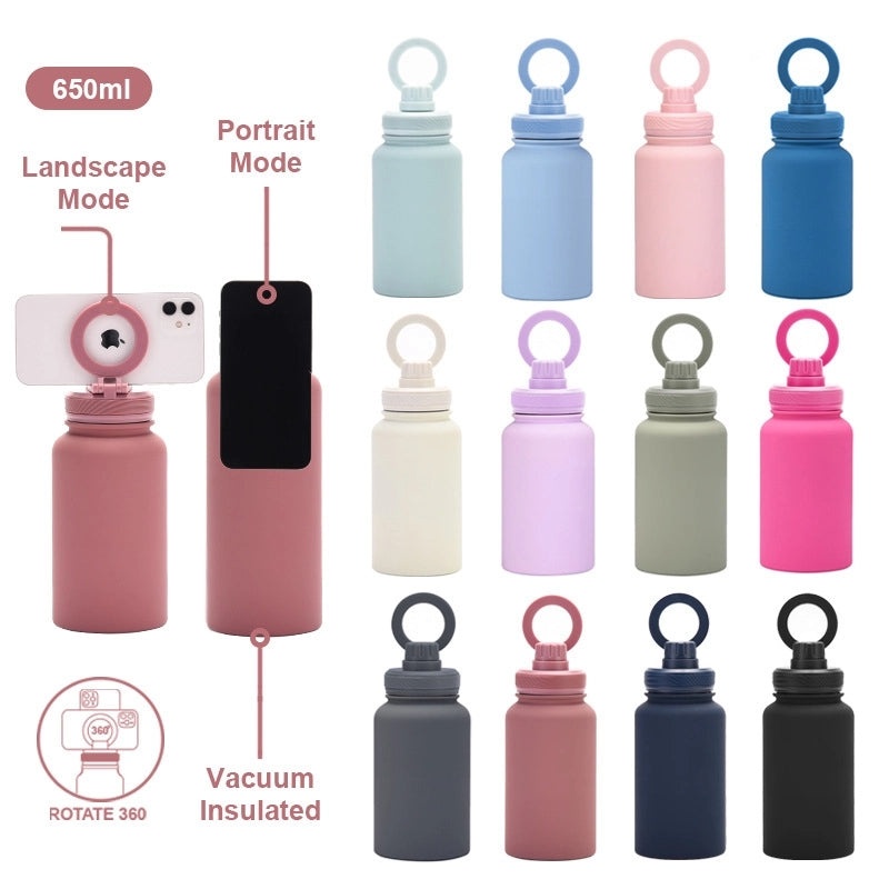 Solid Color Stainless Steel Water Bottle 304/201 Grade | Drinkware & Bottles