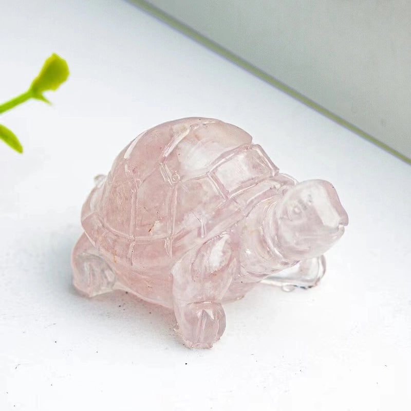 Cute Cartoon Tortoise Resin Figurine | Home Decor & Ornaments