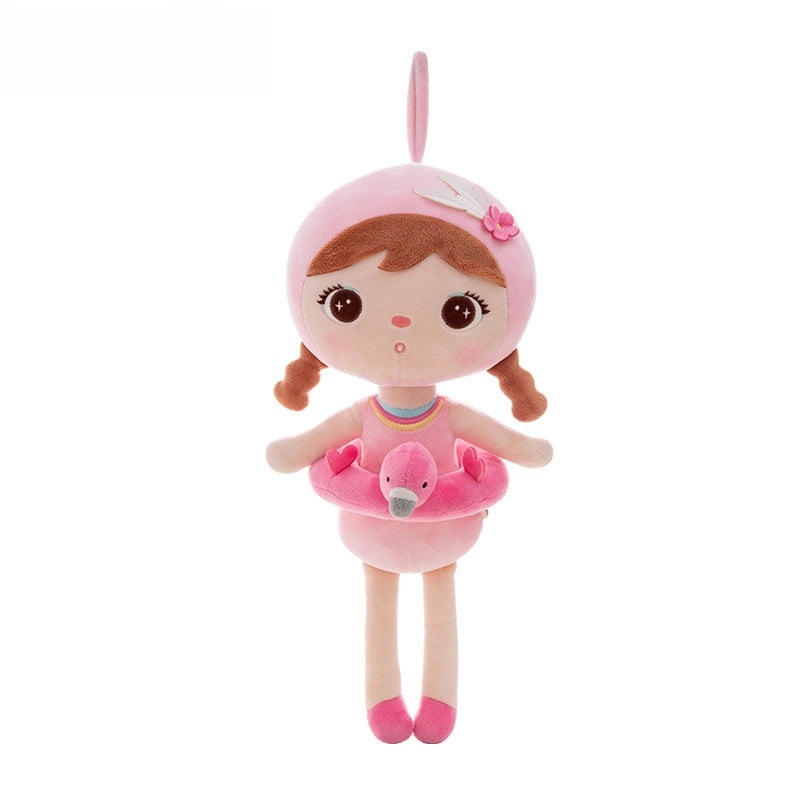 Metoo Keppel Plush Doll with Swimming Ring Soft Toy for Kids|Plush Toys and Dolls