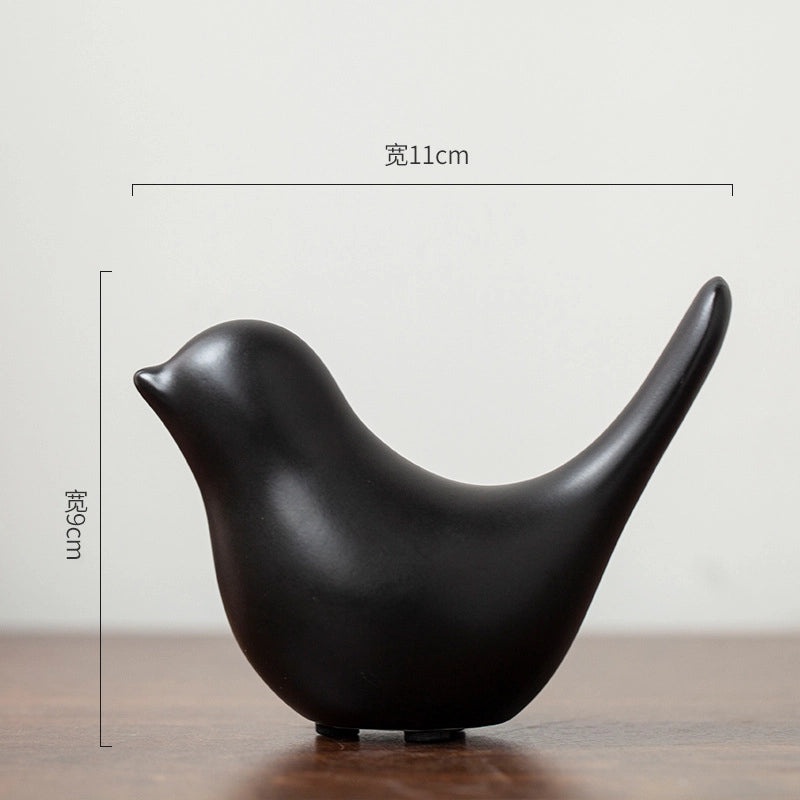 Nordic Minimalist Ceramic Bird Abstract Sculpture for Home Decor|Home Decorations