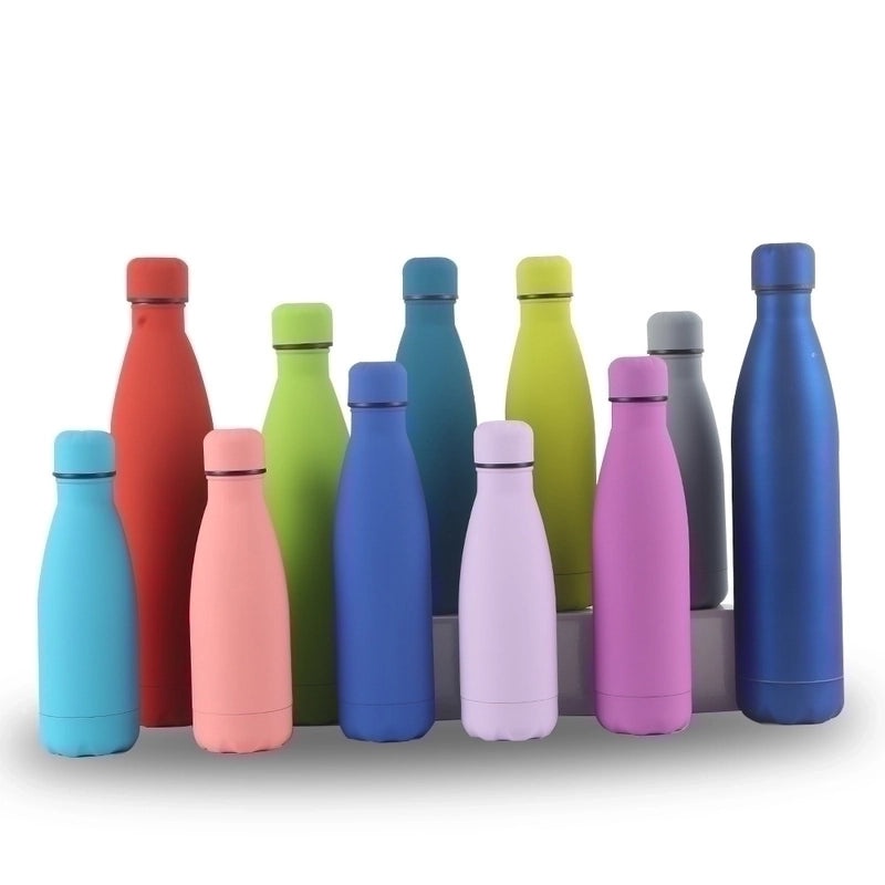Stylish Solid Color Stainless Steel Vacuum Flask 1pc|Home & Kitchen Accessories