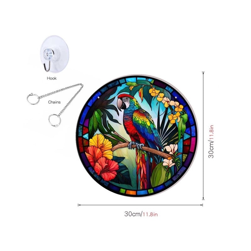 Chinoiserie Inspired Geometric Iron Pendant Wall Art for Vacation Home Decor | Wall Art & Decor