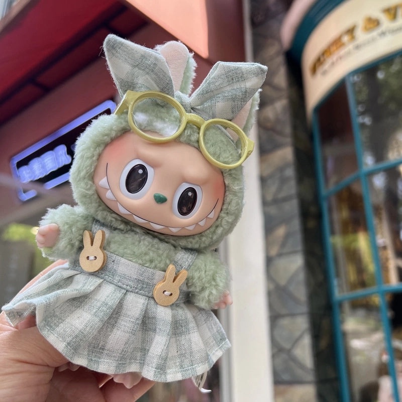 Macron Vinyl Blind Box Pendant 17cm Mini Clothes for Keychain Doll Accessories|Keychain Accessories