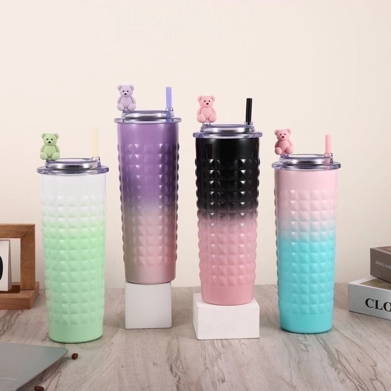 Colorful Stainless Steel Water Bottle - 1 Piece | Drinkware & Hydration