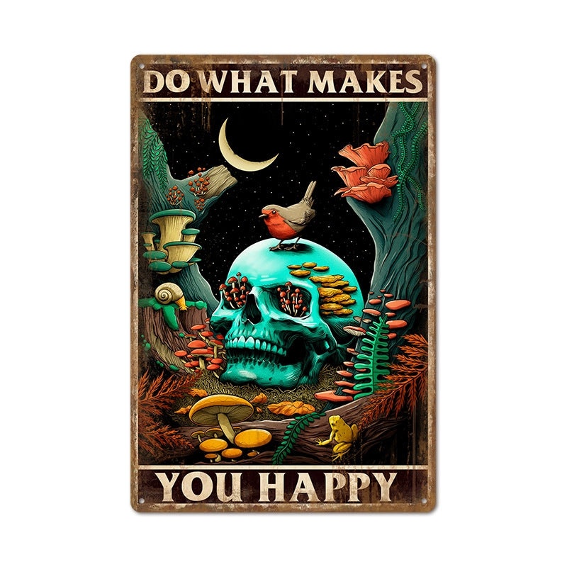 Vintage Iron Wall Art with Human, Animal & Letter Designs | Home Decor Wall Hangings