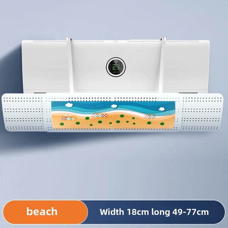 Retractable Universal Air Conditioner Wind Deflector for Pregnant Women and Children | Home & Living Accessories