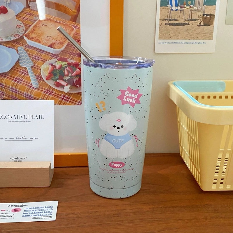 Adorable Animal Stainless Steel Thermos Bottle 304 Quality | Drinkware & Travel Mugs