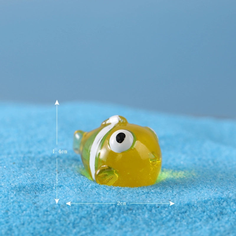 Marine Cartoon Resin Crab Shell and Whale Ornaments|Home Decor Accessories