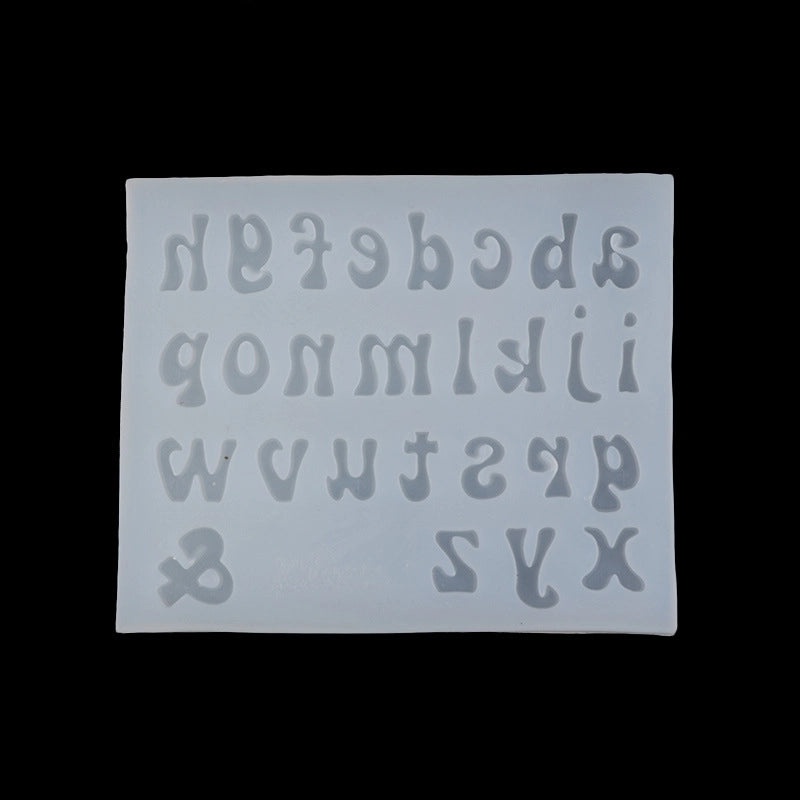 Casual Elegant Pastoral Letter Silicone Kitchen Mold 1 Piece | Kitchen Tools & Gadgets