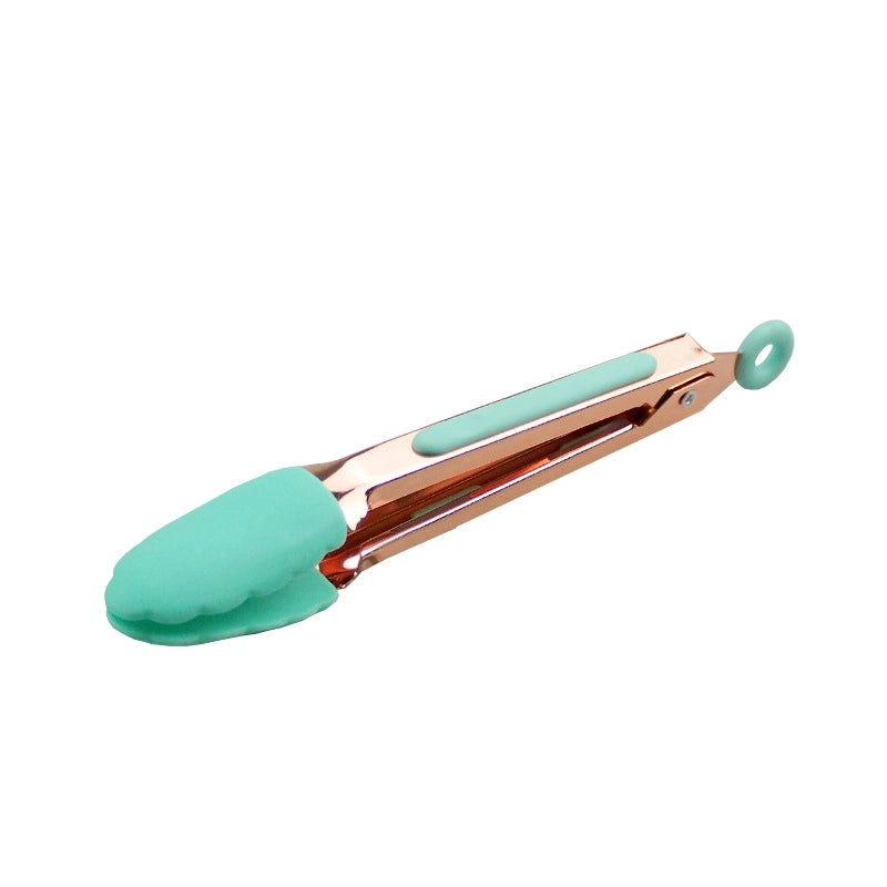 Sleek Solid Color 430 Stainless Steel Food Tongs Single Piece|Kitchen Tools & Gadgets