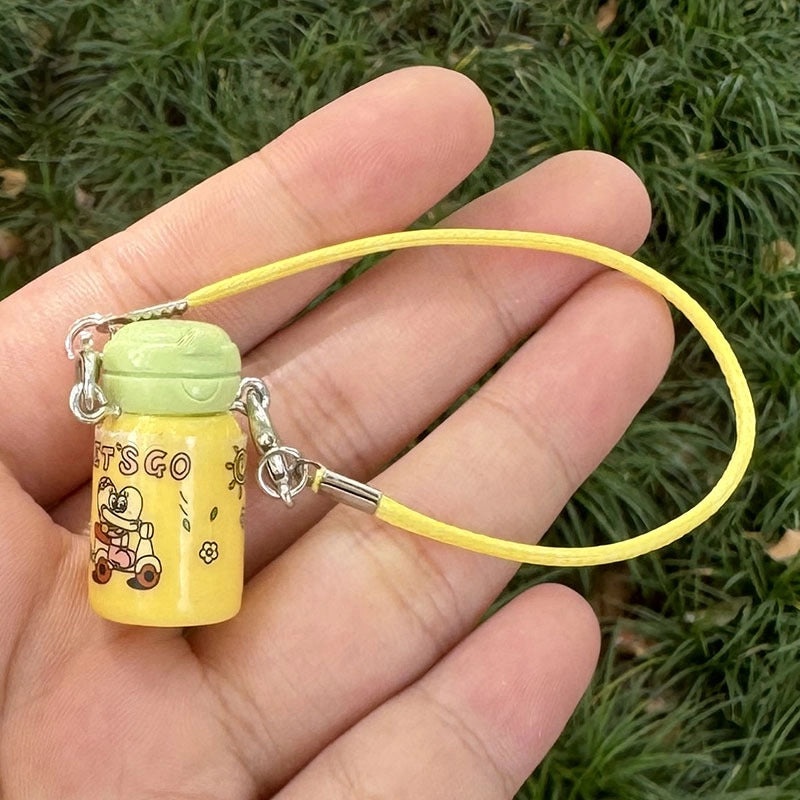 Mini Kettle Thermos Charm Small Bottle Pendant Cute Doll Accessory for DIY Jewelry | Jewelry Accessories