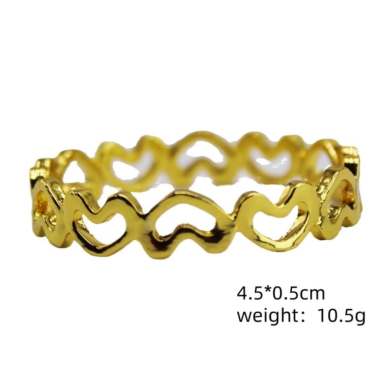 Elegant Red Heart Alloy Napkin Ring for Valentine's Day | Dining & Tabletop Accessories