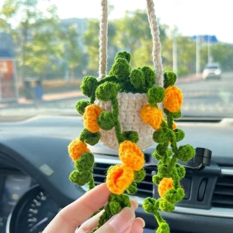 Artificial Plant Yarn Decorations for Home | Home Decor & Artificial Plants