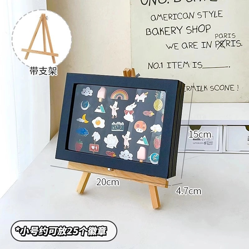 Casual Solid Color PU Leather Flannel Storage Box with Density Plate | Home Storage & Organization