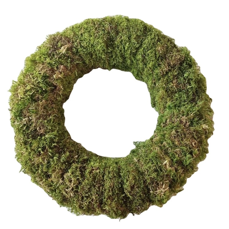 Handmade DIY Moss Wreath for Christmas Decoration | Home Decor