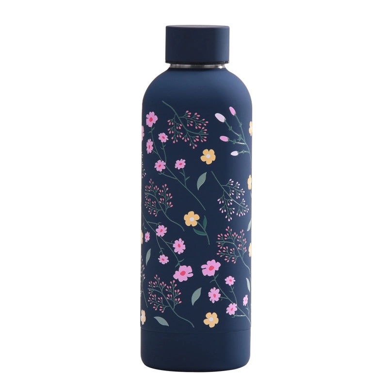 Cute Cartoon Stainless Steel Thermos Water Bottle | Drinkware & Tumblers