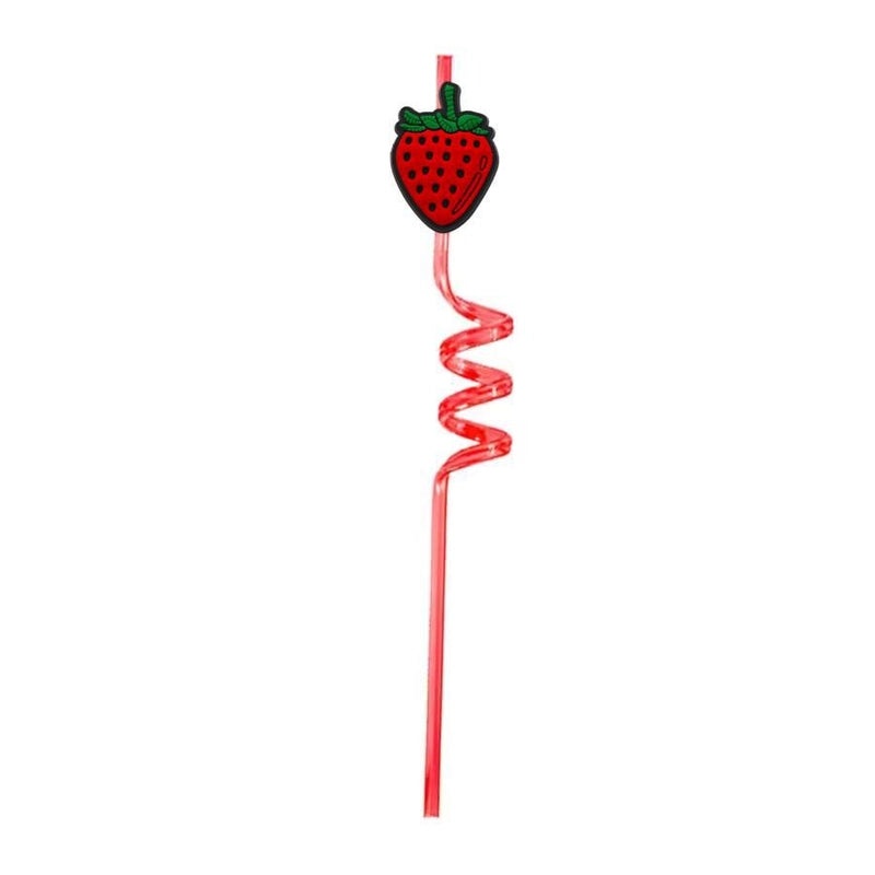 Casual Lipstick Shaped Fruit PVC Keychain Charm | Accessories & Keychains