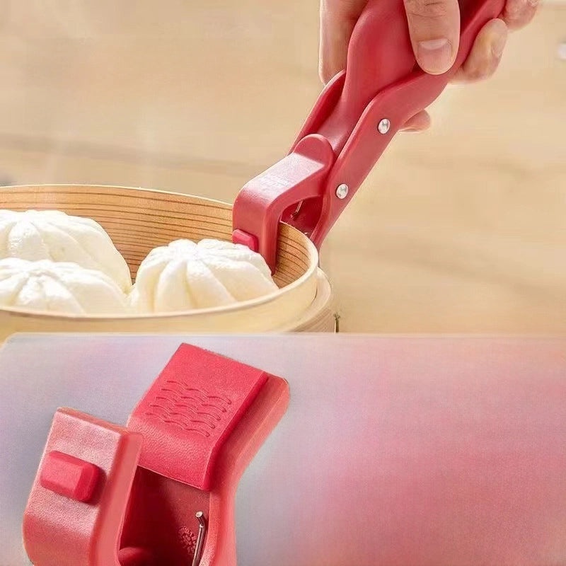 Multi-functional Silicone Anti-scald Bowl Clip with Anti-slip Grip for Kitchen Use|Kitchen Accessories