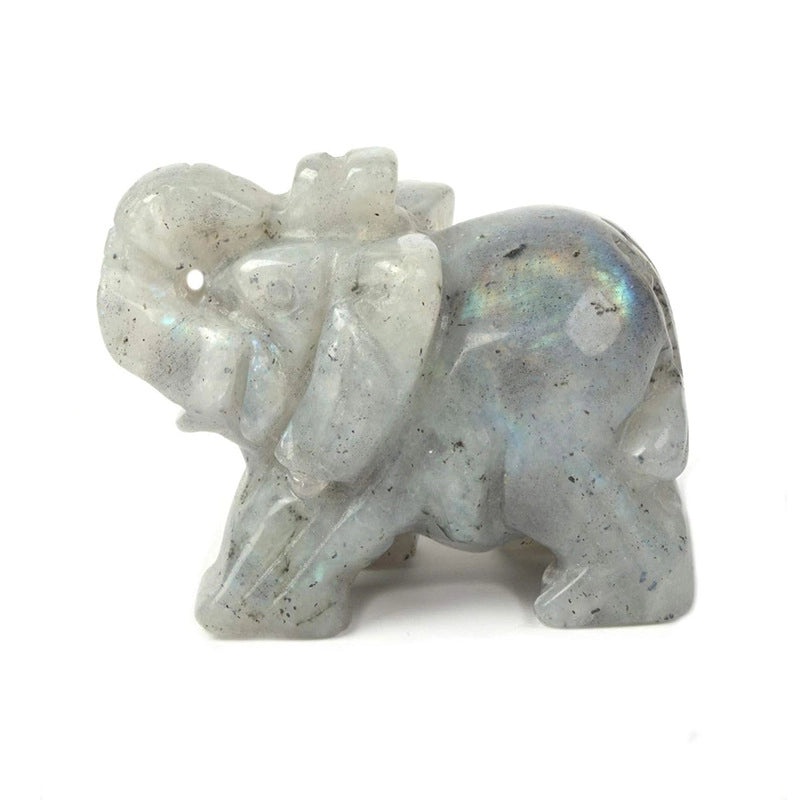 Set of 5 Minimalist Elephant Crystal Figurines | Home Decor Ornaments|Artificial Decorative Accessories|Elegant Table Decorations|Gift Ideas|Deco