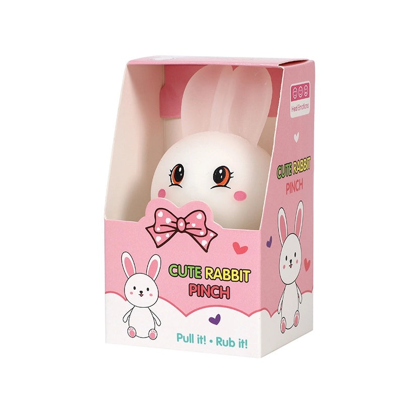 Cute Squishy Rabbit Toy Soft Stress Relief Plastic Animal Toy|Squishy Toys & Stress Relievers