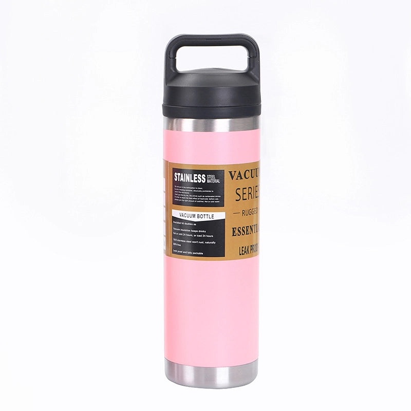 304 Stainless Steel Insulated Sports Water Bottle Portable Double-layer Vacuum Camping Flask|Outdoor Gear