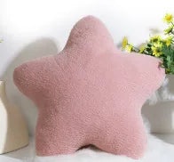 Nordic Star Plush Pillow Soft Cute Sleeping Toy Girls Gift Cream Pink|Home & Living Pillows & Throws
