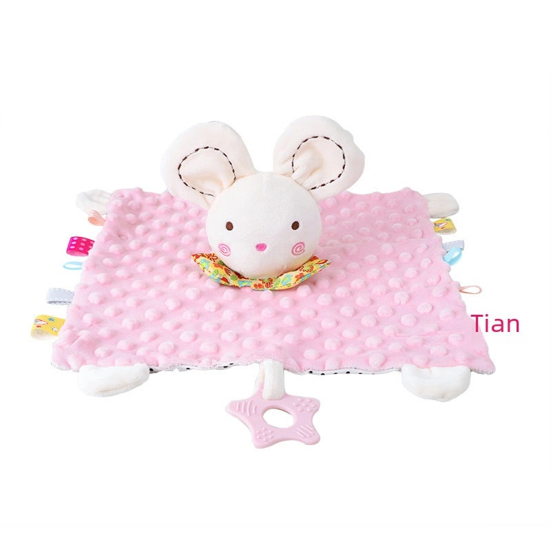 Cute Baby Animal Cartoon Handkerchief Towel for Car Bed Hanging and Slipper Use | Baby Accessories