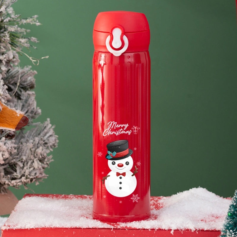 Christmas Santa Claus Stainless Steel Thermos Flask 500ml|Drinkware & Thermoses