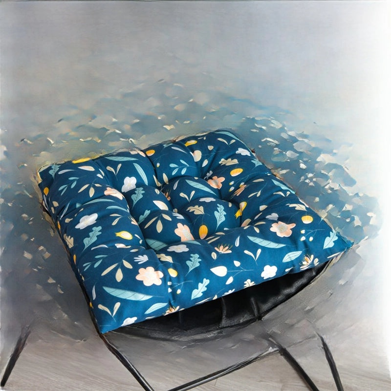 Printed Thickened Chair Cushion for Office, Dining, Student Seats | Home & Office Seating Accessories