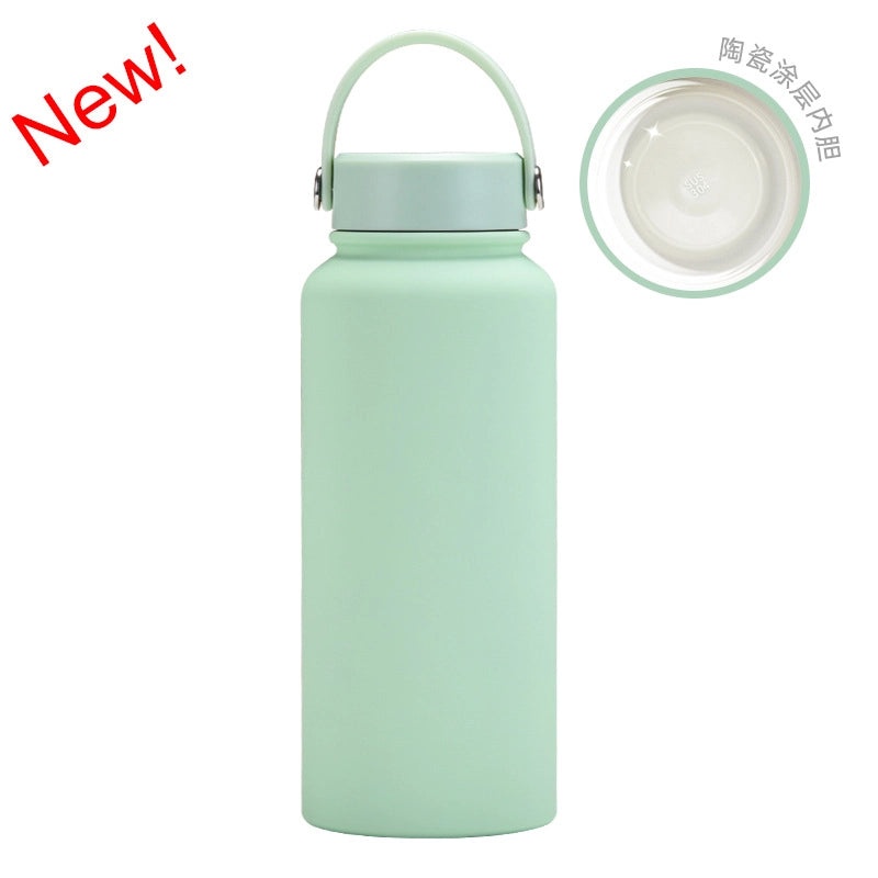 Stylish Solid Color Stainless Steel Vacuum Flask 1pc|Home & Kitchen Accessories
