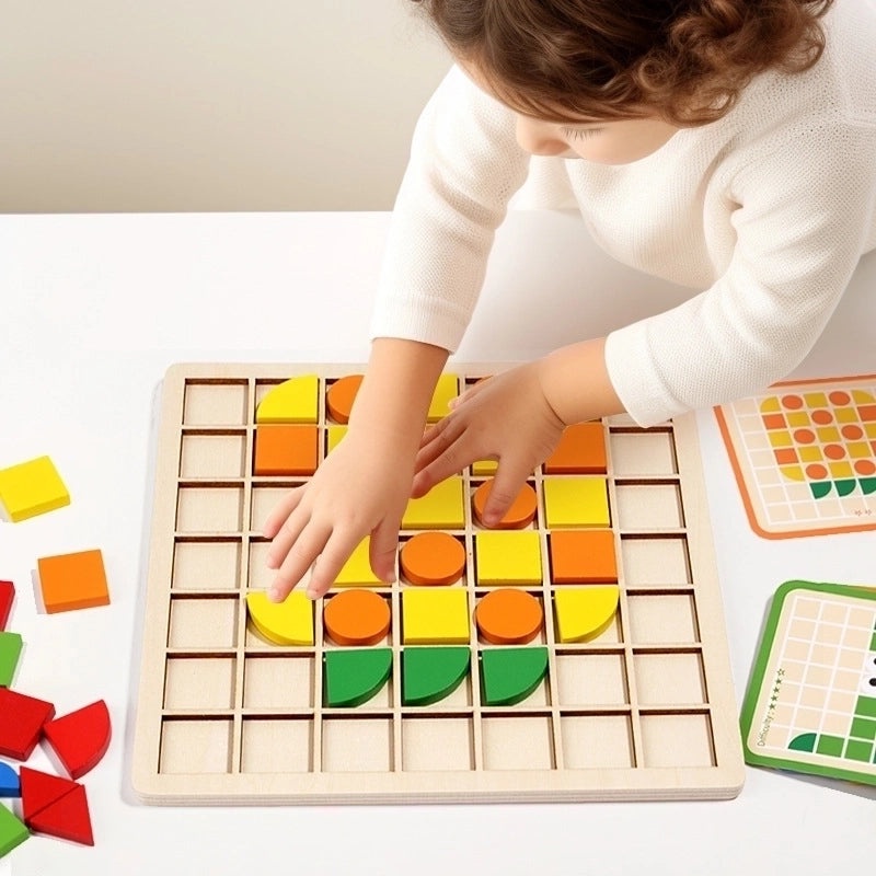 Colorful Wooden Table & Floor Games for Kids|Wooden Toys & Games