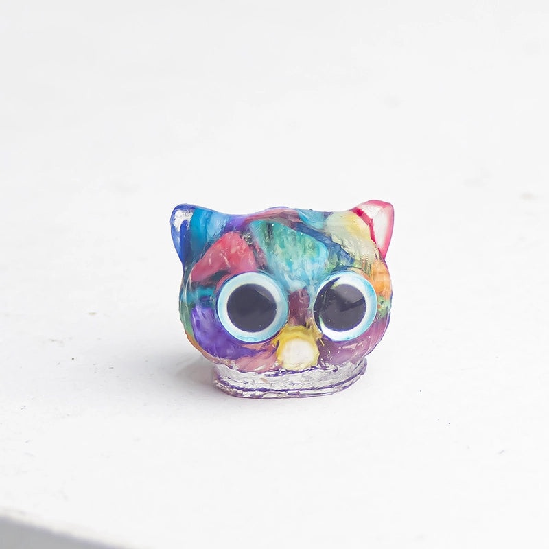 Minimalist Cat Crystal Ornament Natural Stone Decorative Figurine|Home Decor