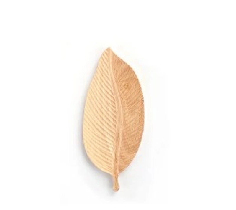 Rustic Wooden Plant Plate 1 Pc | Home Decor