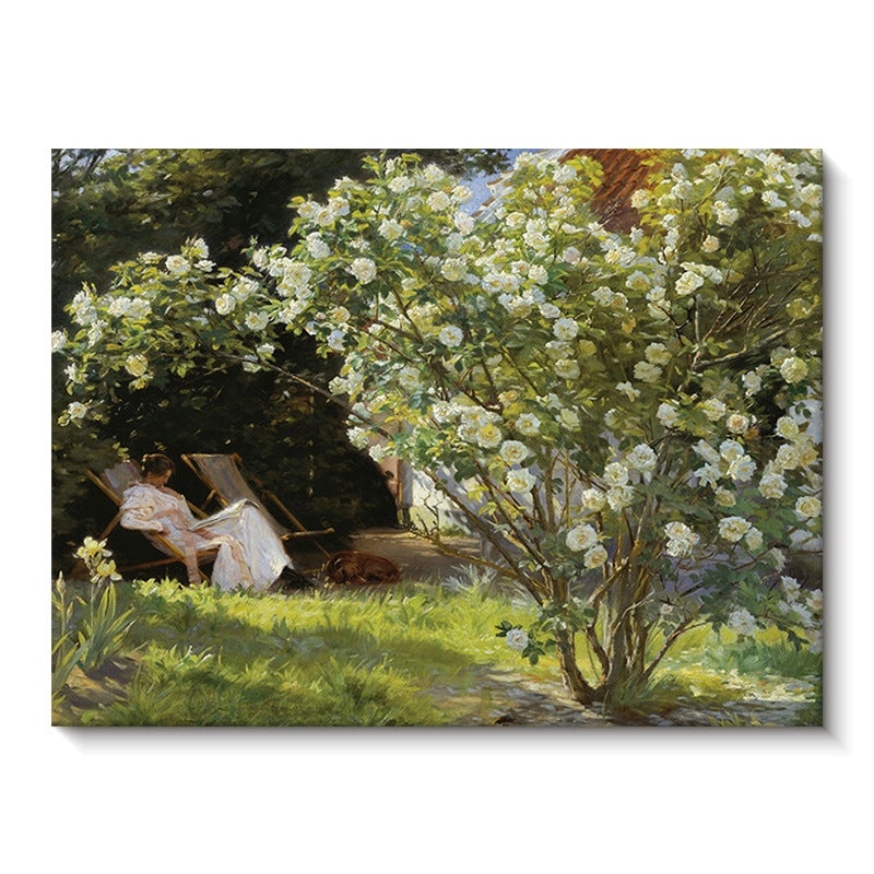 Yinhao Monet Van Gogh Harvest Wheat Field Oil Painting Wall Art for Living Room Dining Room Hallway|Wall Art & Paintings