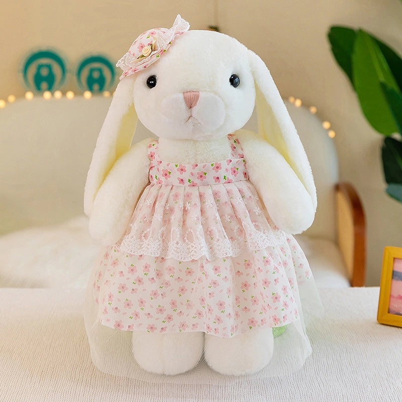 Cute Easter Bunny Plush Toy Stuffed Animal with Soft PP Cotton Filling|Easter Gifts & Plush Toys