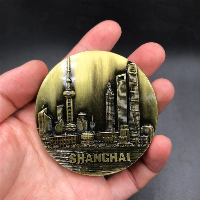 3D Metal High-End Refrigerator Magnets Set | Home Decor & Kitchen Accessories