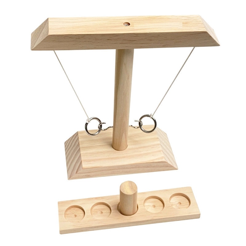 Wooden Ring Toss Game Set for Outdoor Fun | Outdoor Games & Activities