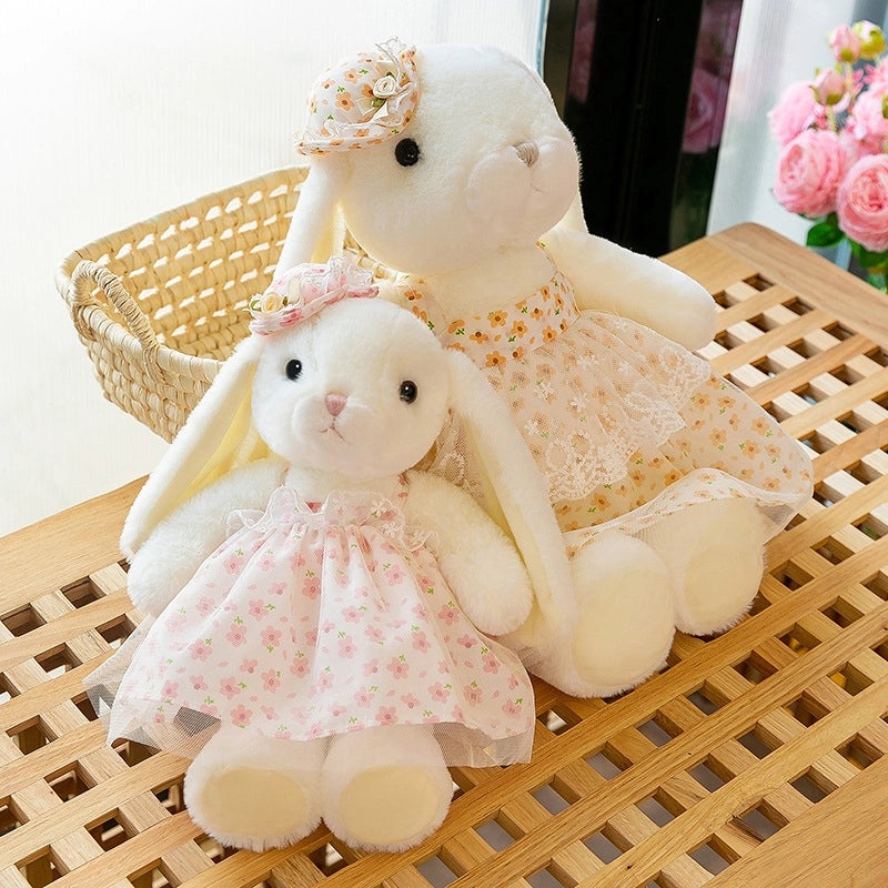 Cute Easter Bunny Plush Toy Stuffed Animal with Soft PP Cotton Filling|Easter Gifts & Plush Toys